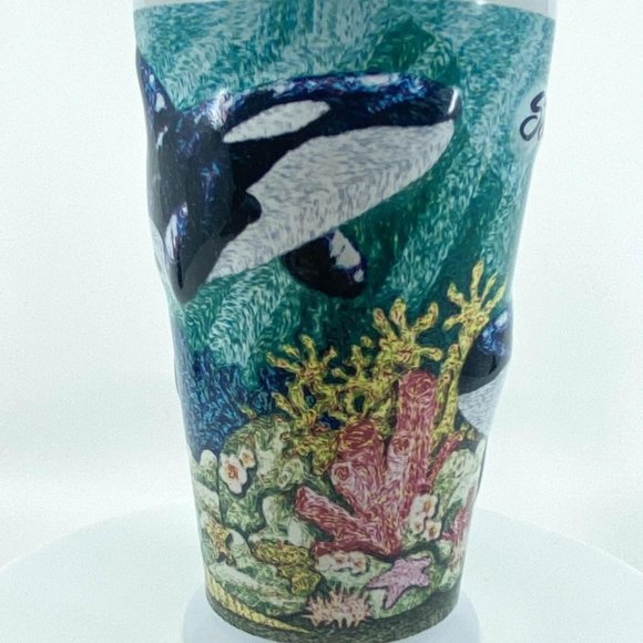 Sea World 3D Orca Coffee Mug Tall Cup Souvenir - Picture 4 of 6